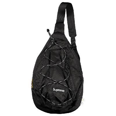 Pre-owned Supreme Sling Bag 'black'