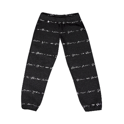 Pre-owned Supreme Script Stripe Sweatpant 'black'