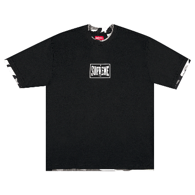Pre-owned Supreme Layered Short-sleeve Top 'black'