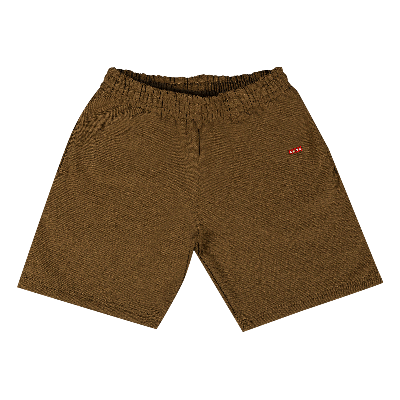 Pre-owned Supreme Small Box Sweatshort 'olive Brown'
