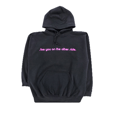 Pre-owned Cactus Jack By Travis Scott Lollipop Hoodie 'black'
