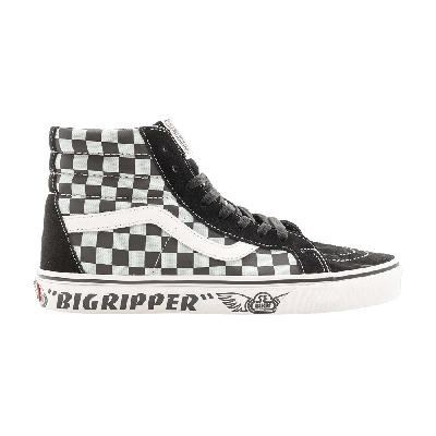Pre-owned Vans Se Bikes X Sk8-hi Reissue 'big Ripper - Black Reflective Checkerboard'