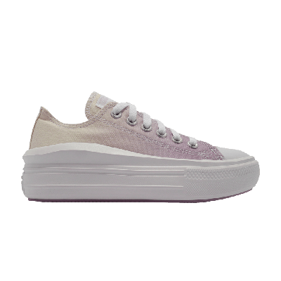 Pre-owned Converse Wmns Chuck Taylor All Star Move Low 'ombre - Pale Amethyst' In Purple