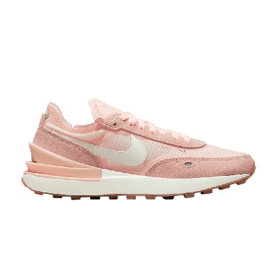Pre-owned Nike Wmns Waffle One 'pale Coral' In Pink