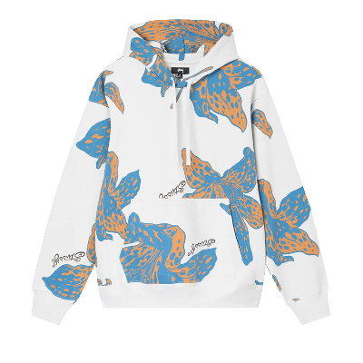 Pre-owned Stussy Floral Hoodie 'floral' In Multi-color