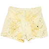 ACNE STUDIOS HIGH WAISTED SHORTS 'PALE YELLOW'