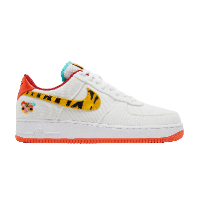Pre-owned Nike Air Force 1 '07 Lv8 'year Of The Tiger' In White