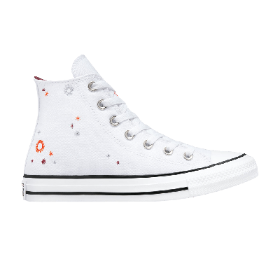 Pre-owned Converse Wmns Chuck Taylor All Star 'you Are On The Right Path' In White