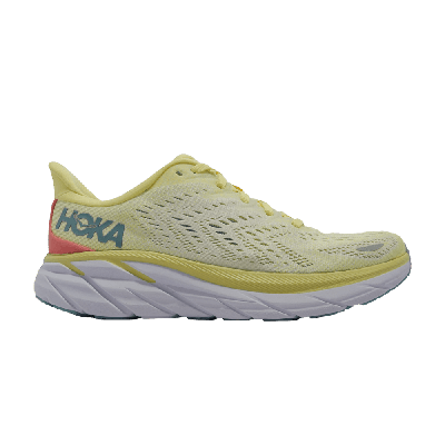 Pre-owned Hoka One One Wmns Clifton 8 'yellow Pear'