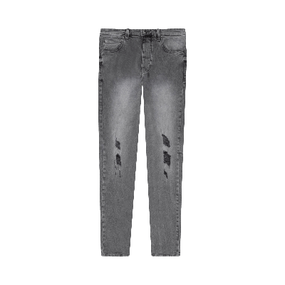 Pre-owned Ksubi Chitch 'prodigy Trashed' In Grey