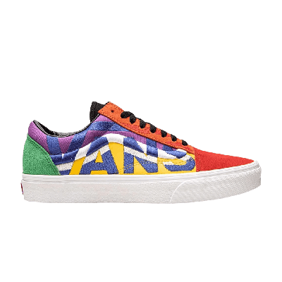 Pre-owned Vans Old Skool 'statement' In Multi-color