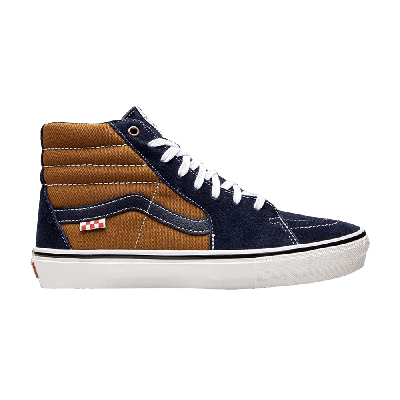 Pre-owned Vans Dane Reynolds X Skate Sk8-hi 'navy Golden Brown' In Blue