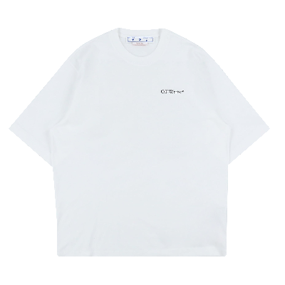 Pre-owned Off-white Caravaggio Crownin Skate Short-sleeve Tee 'white/black'