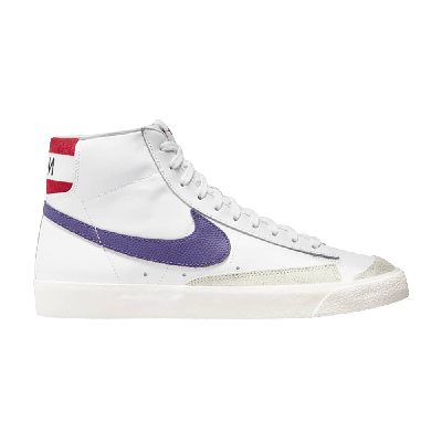 Pre-owned Nike Blazer Mid '77 Vintage 'mismatched Basketball Swooshes' In White