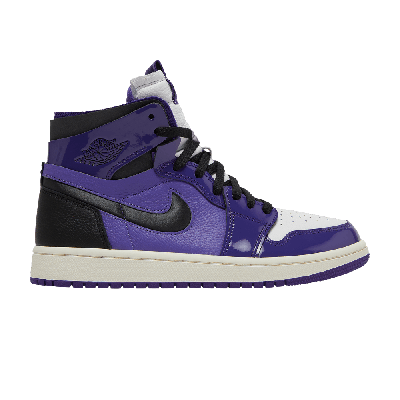 Pre-owned Air Jordan Wmns  1 Zoom Comfort 'court Purple Patent'