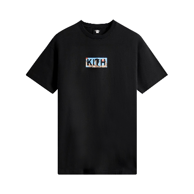 Pre-owned Kith For Rocky Balboa Classic Logo Tee 'black'