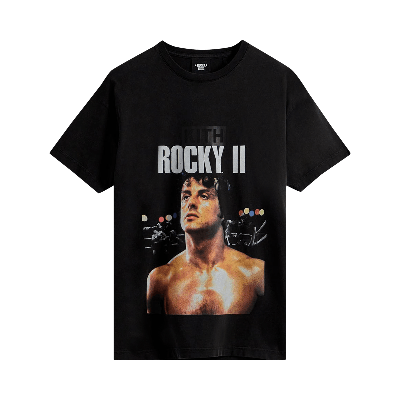 Pre-owned Kith For Rocky Ii Vintage Tee 'black'