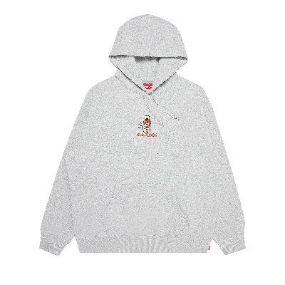 Pre-owned Supreme Angel Hooded Sweatshirt 'heather Grey'