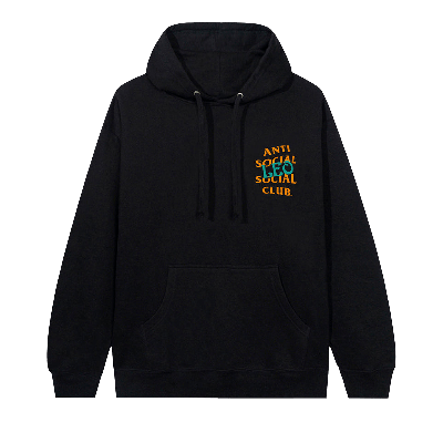 Pre-owned Anti Social Social Club Leo Hoodie 'black'