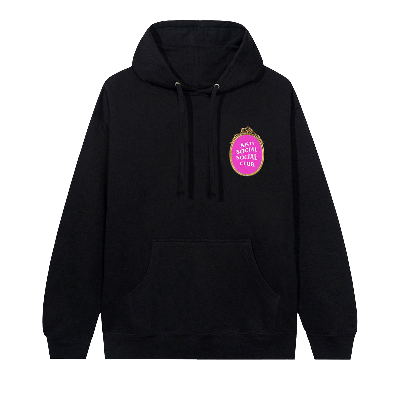Pre-owned Anti Social Social Club Grandmas House Hoodie 'black'