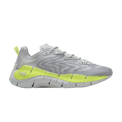 Pre-owned Reebok Zig Kinetica 2 'pure Grey Acid Yellow'