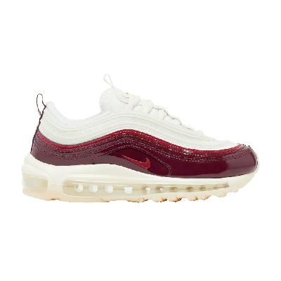 Pre-owned Nike Wmns Air Max 97 'dark Beetroot' In White