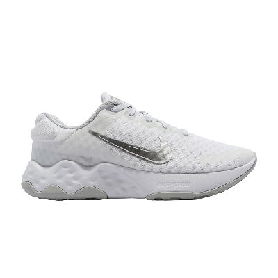 Pre-owned Nike Wmns Renew Ride 3 'white Metallic Silver'