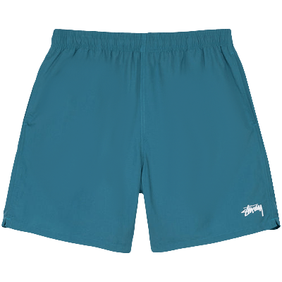 Pre-owned Stussy Stock Water Short 'blue'