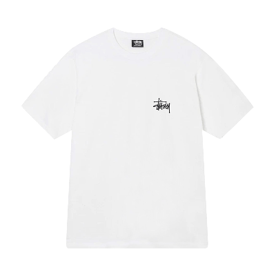 Pre-owned Stussy Basic Tee 'white'