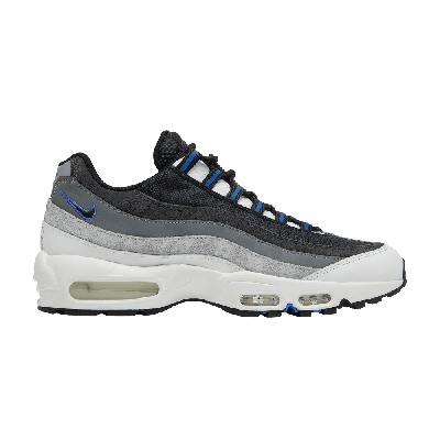 Pre-owned Nike Air Max 95 'black Medium Blue'