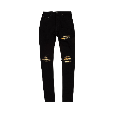 Pre-owned Amiri Aloha Mx1 Jean 'black'