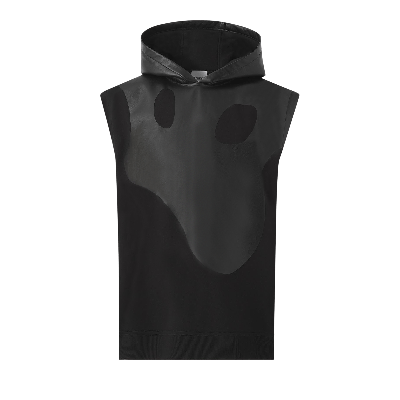 Pre-owned Burberry Monster Graphic And Lambskin Hoodie 'black'