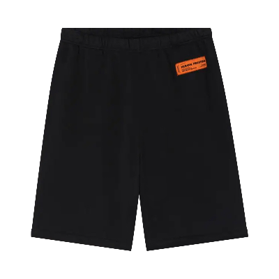 Pre-owned Heron Preston Sweatshorts Logo 'black'