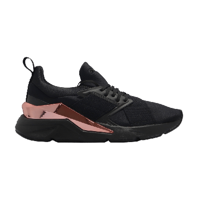 Pre-owned Puma Wmns Muse X5 Metal 'black Rose Gold'