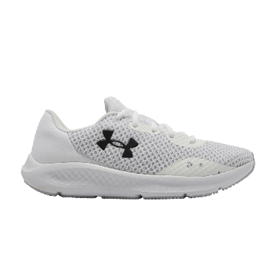 Pre-owned Under Armour Wmns Charged Pursuit 3 'white Black'