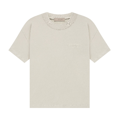 Pre-owned Essentials Fear Of God   Tee 'wheat' In Cream