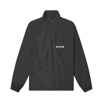 Pre-owned Essentials Fear Of God  Half Zip Track Top 'black'