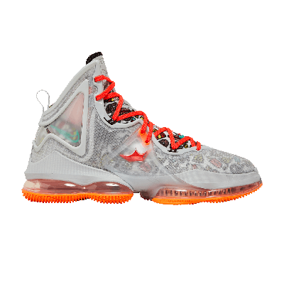 Pre-owned Nike Lebron 19 'fast Food' In Grey