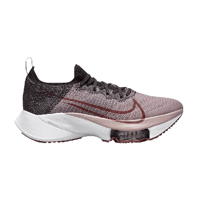 Pre-owned Nike Wmns Air Zoom Tempo Next% Flyknit 'black Plum Fog'