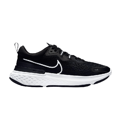 Pre-owned Nike Wmns React Miler 2 'black White'
