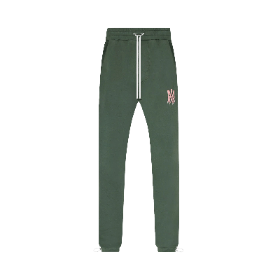 Pre-owned Amiri Watercolor Ma Sweatpant 'green/peach'