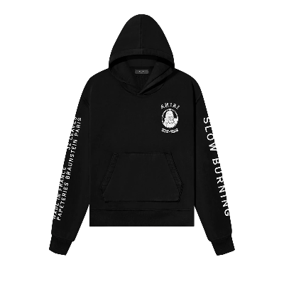 Pre-owned Amiri Zig Zag Hoodie 'black'