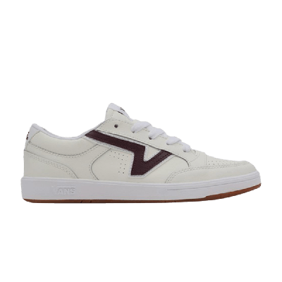 Pre-owned Vans Lowland Cc 'two Tone - Marshmallow Mauve Wine' In White