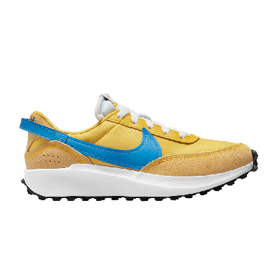Pre-owned Nike Wmns Waffle Debut 'vivid Sulfur Light Photo Blue' In Yellow