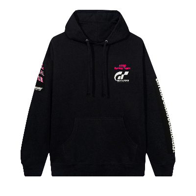 Pre-owned Anti Social Social Club X Gran Turismo Hoodie 'black'