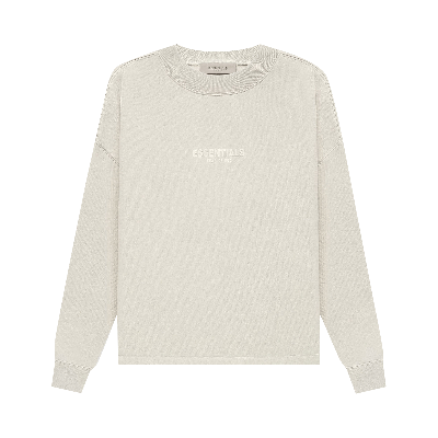 Pre-owned Essentials Fear Of God  Relaxed Crewneck 'wheat' In Cream