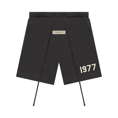 Pre-owned Essentials Fear Of God   Shorts 'iron' In Black