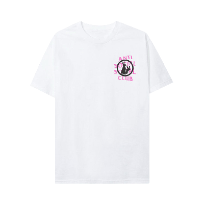 Pre-owned Anti Social Social Club X Fr2 Intercontinental Tee 'white'