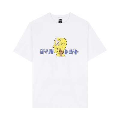 Pre-owned Brain Dead Handheld T-shirt 'white'