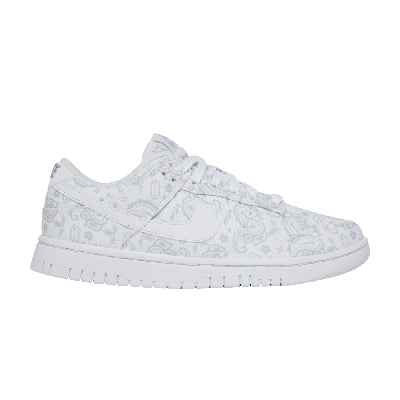 Pre-owned Nike Wmns Dunk Low 'white Paisley'